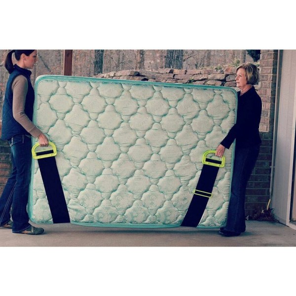 Transport- og løftestropper til møbler, kasser, byggematerialer, løftestropper til transport af tunge genstande op til 100 kg (1PACK)