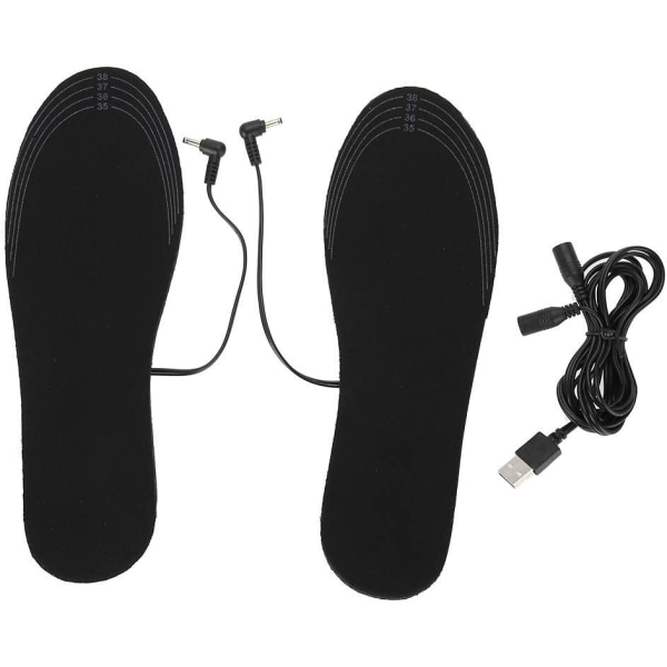 Elektriska USB uppvärmningssulor för skor Vinterfotvärmare