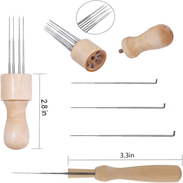 Träfiltpenna med ullfilt
