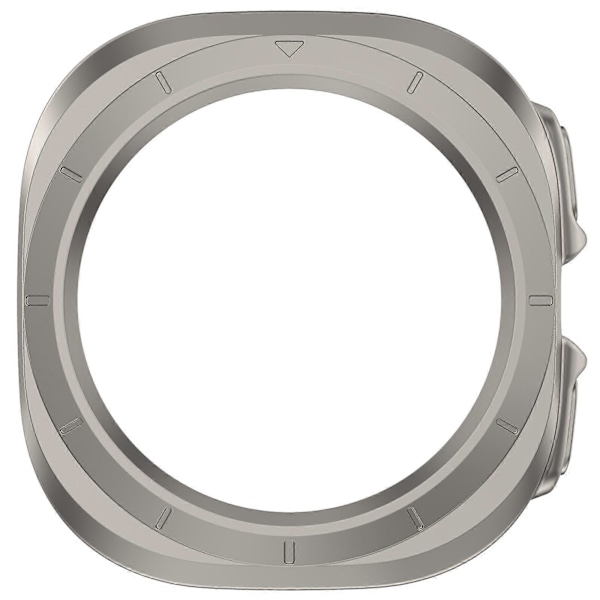 Hårt PC-skal för Samsung Galaxy Watch Ultra 47mm, Halvskyddande armbandsskal Titanium
