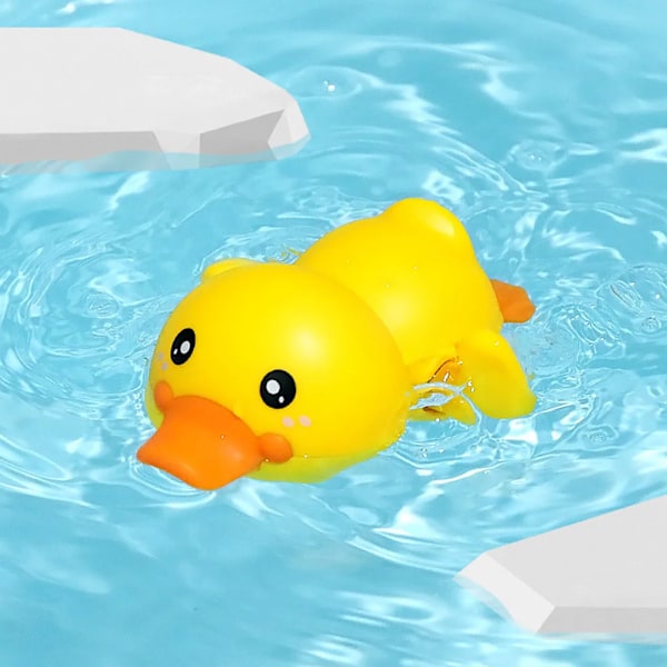 Söt Badande Sköldpadda Val Badstrand Klassisk Kedja Uppdragsleksak Vattenleksak för Barn yellow duck