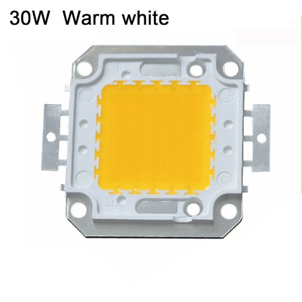 LED-chiplampor 30W VARM VIT VARM VIT - i lager 30Wwarm white