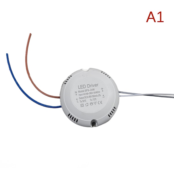 LED-drivrut för takbelysning, AC176-265V 8 to 24 1 color