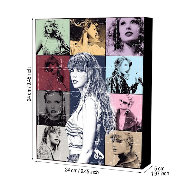 Taylor Swift Adventskalender 2024 Jul Semesterns Födelsedag Nedräkning