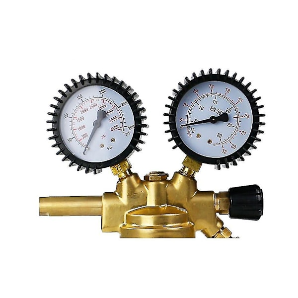 Universell Argon Co2 tryckreducer Gas svetsregulator med dubbel yta mässingsmätare Mig / Mag svetsning för alla standardgaser Argon / Co2 / Ine