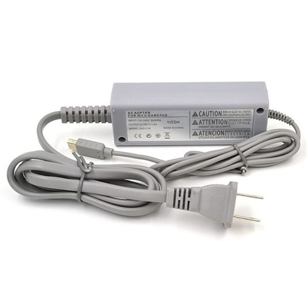 100-240V AC-laddare för Nintendo Wii U Gamepad-kontroll EU-kontakt