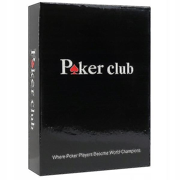Plast Vattentät Scrub Spelkort Poker Club Cards Brädspel
