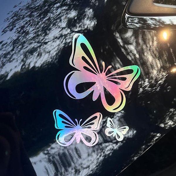 Autotarrat Vinyylitarra Perhonen Tyttömäinen Moottoripyörä Koristeellinen - Perfet Multicolor