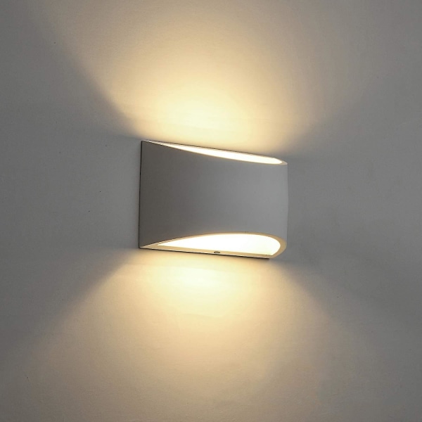 LED-vägglampa inomhus med dubbla huvuden kreativ ljus inomhus och utomhus med singelhuvud yttre vägglampa