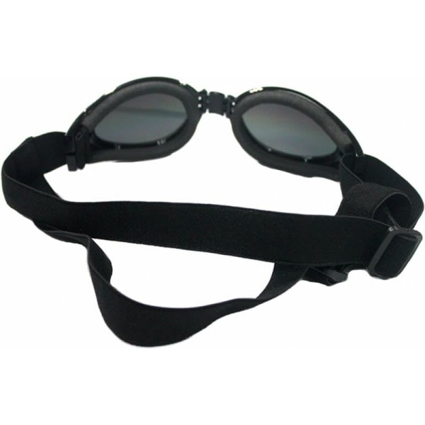Hundglasögon Ögonskydd Vattentäta husdjurssolglasögon för hundar över 13 lbs (svarta)
