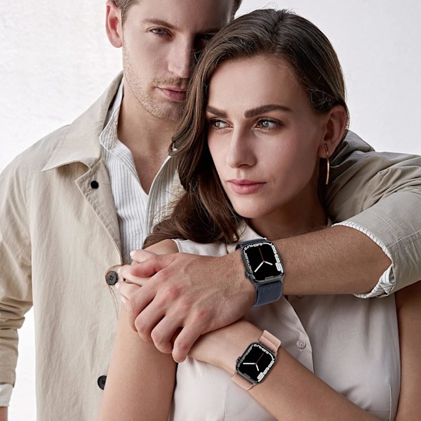 Joustava nylon Apple Watch -rannekkeelle 38 mm 15-pakkauksessa -A 15-pakkauksessa -A 15pack-A 42mm/44mm/45mm