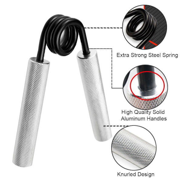 100lbs-350lbs Fitness Heavy Grips Håndledd Håndgrep X 100 lbs