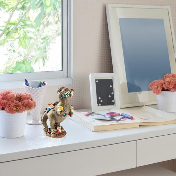 Havedekoration Dinosaur der Spiser Gobliner Resin Kunst Skulptur til