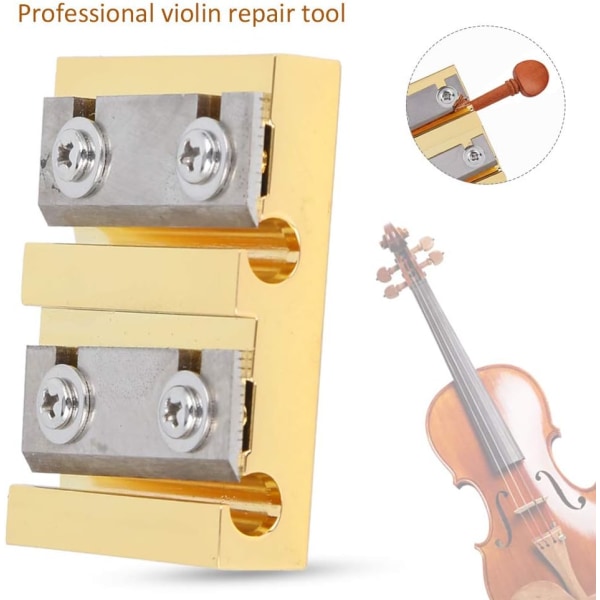 Fiolinpinnebarbermaskin Verktøy for fiolinfremstilling for 3/4-4/4 størrelse Fiolinmusikkinstrumenttilbehør