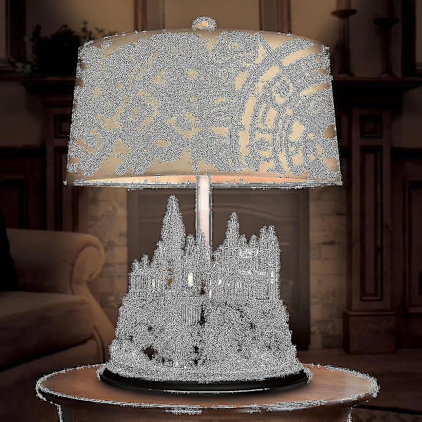 The Bradford Exchange Harry Potter Hogwarts Castle Lysende Skulptur Bordlampe