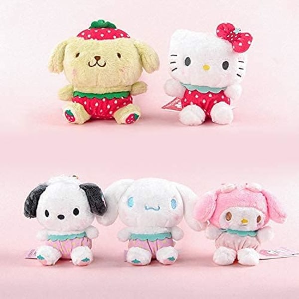 13 cm My Melody -pehmolelu Cinnamoroll Pompompurin (Valkoinen A)