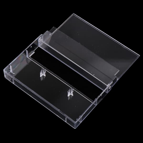 10 st Inspelningskassettfodral Förvaringslåda Transparent D 10pcs