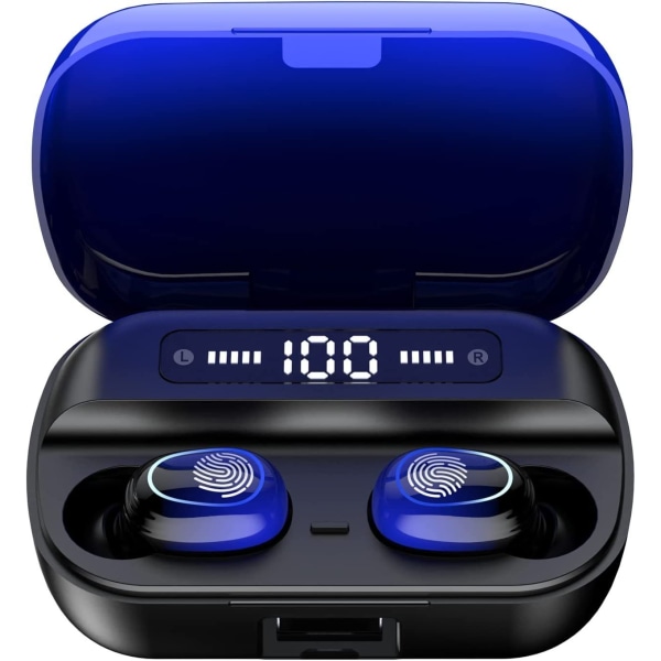 Bluetooth-hovedtelefoner True Wireless Earbuds Touch Control med mikrofon  e2a8 | Fyndiq