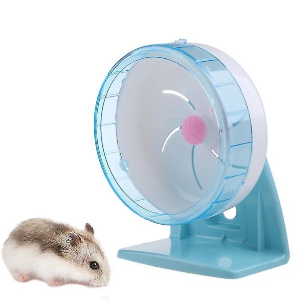 Husholdnings små kjæledyr hamster løpehjul med stativ Løpe jogge plastleketøy