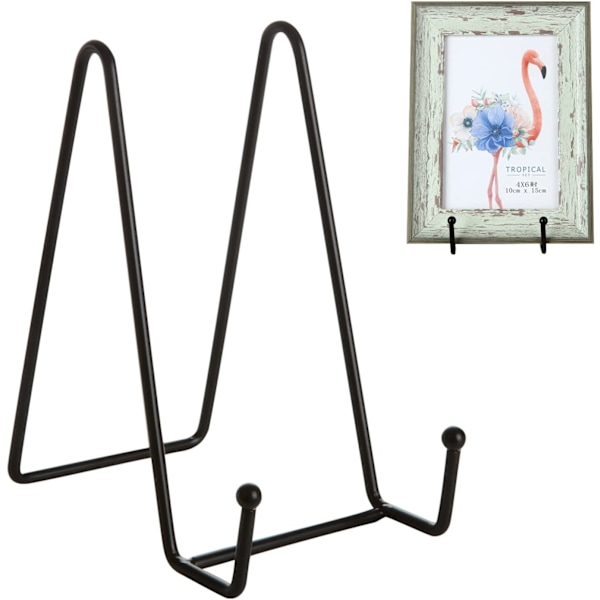 8 x Plate Stand 6 tommers Plate Stands for Display
