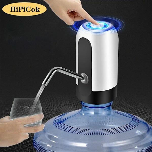 Vattenkokarpump, USB-laddningsbar automatisk dricksvattenbrytare,
