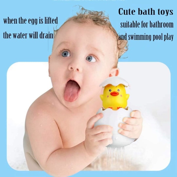 Baby Vattenbadkar Poolleksaker Roliga äggkläckningspåskpresenter