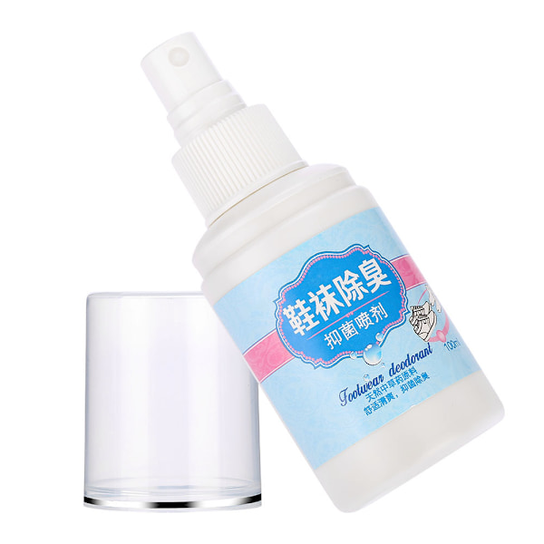 100ML/Flaske Sokker Sko Deodorant Spray Sko Lukt Friskere Sokker Lukt Fjerner Spray