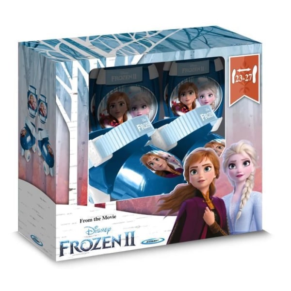 Frozen II Set Rullaluistimet + Kyynärsuojat + Polvisuojat