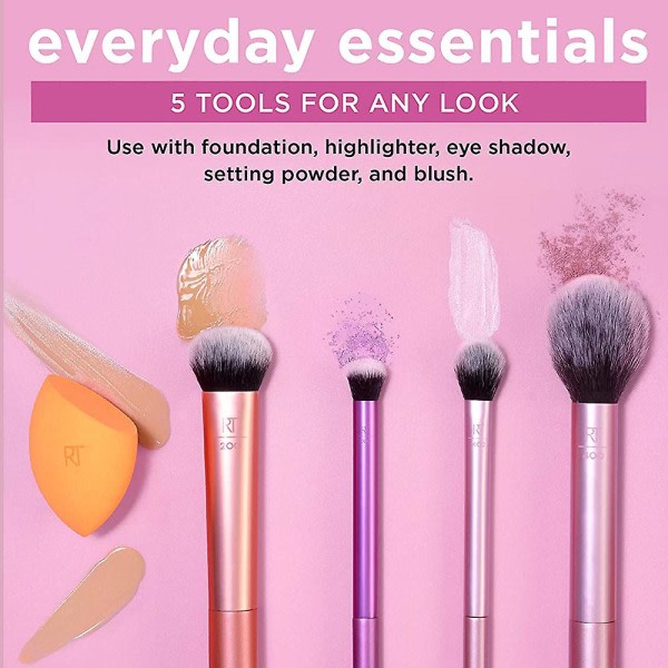 stk Makeup Brush Set - Multicolor til fejlfri makeuppåføring