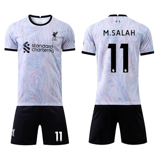 22/23 Liverpool Vieraspaita Salah Mane Lapsille, Pojille ja Aikuisille