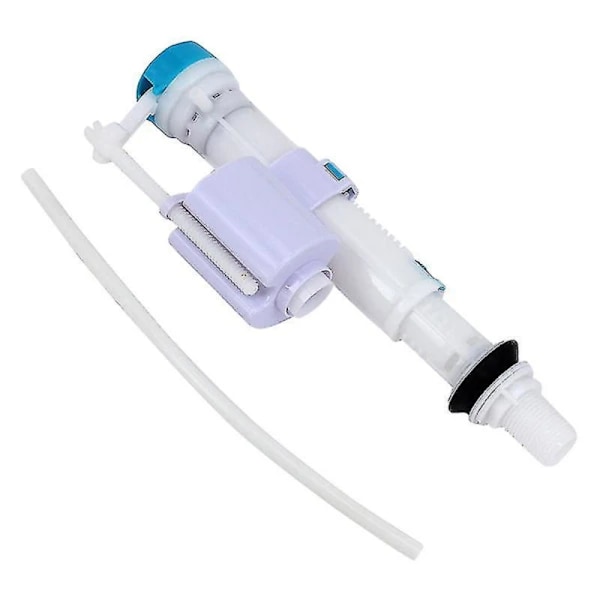 Justerbar toalettinloppventil spolventiler toalettcistern spolningsknappventil Plastic