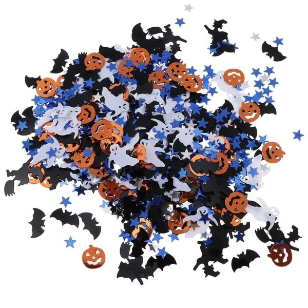 30 g Valikoima Halloween Pumpkin Witch Star -pöytäkonfettijuhlakoristeita