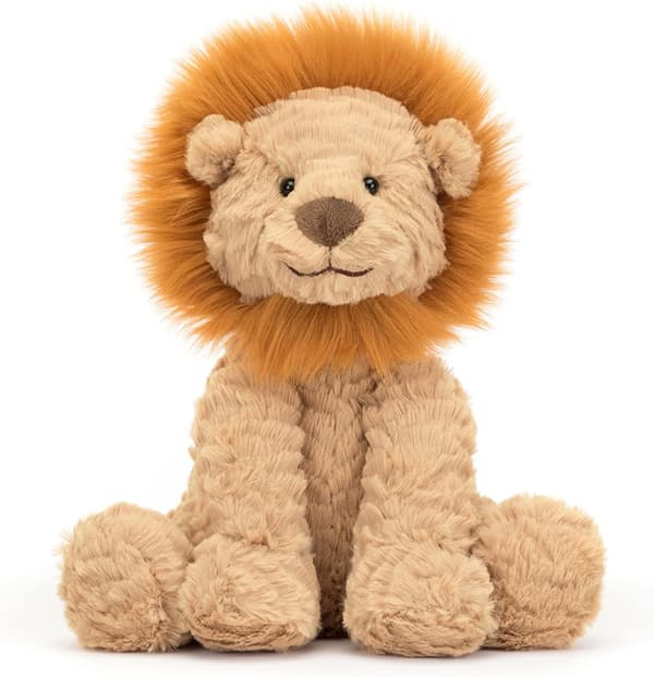 Fuddlewuddle fra Jellycat, medium løve lion 23cm