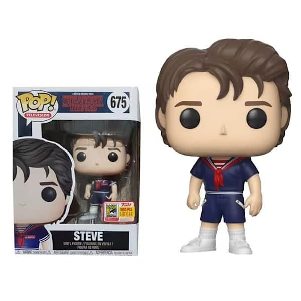 Stranger Things Funko Pop-figur Steve, sesong 4 vinylsamlerleke Steve