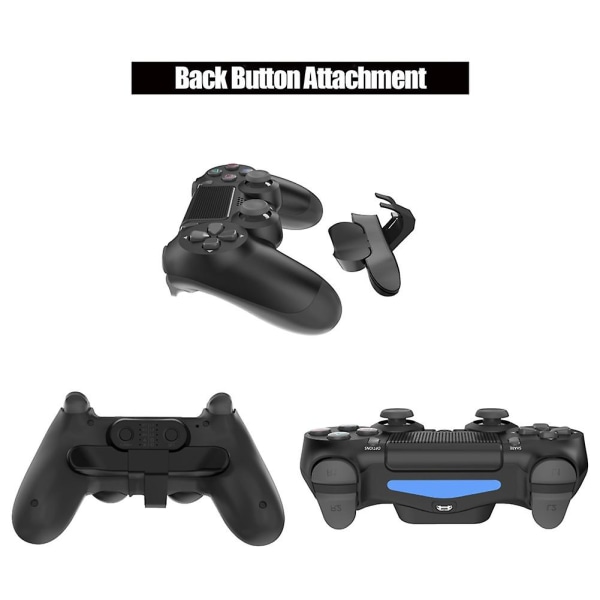 Til Ps4 Extended Gamepad Back Button Attachment Controller Paddles Til Dualshock4 Bagforlængernøgler med turbotilbehør