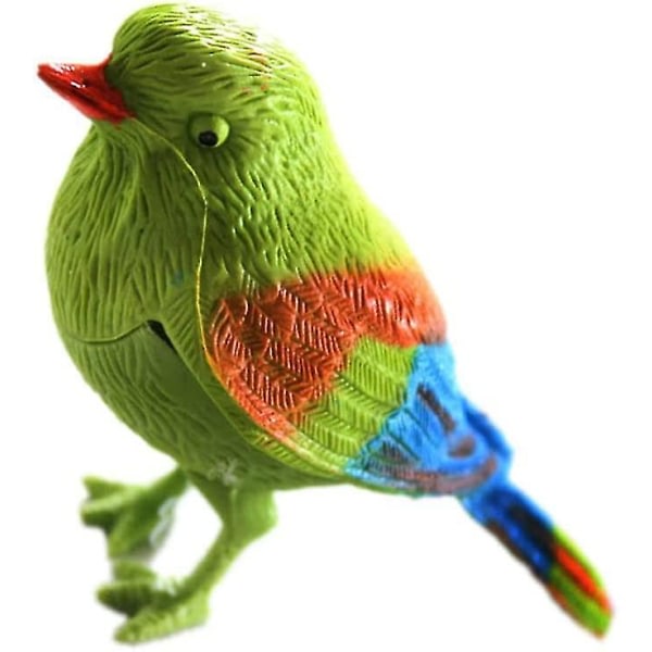 Simulaatiokielellä aktivoidut lintulelut, ääniaktivoitu papukaija