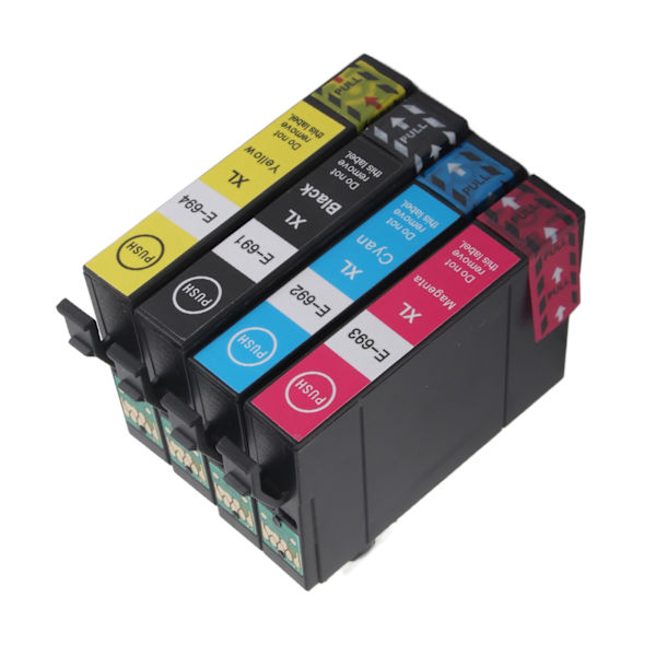 Farveprinterblækpatron T0691 T0692 T0693 T0694 blækpatron til BK CMY Stylus CX5000 printer