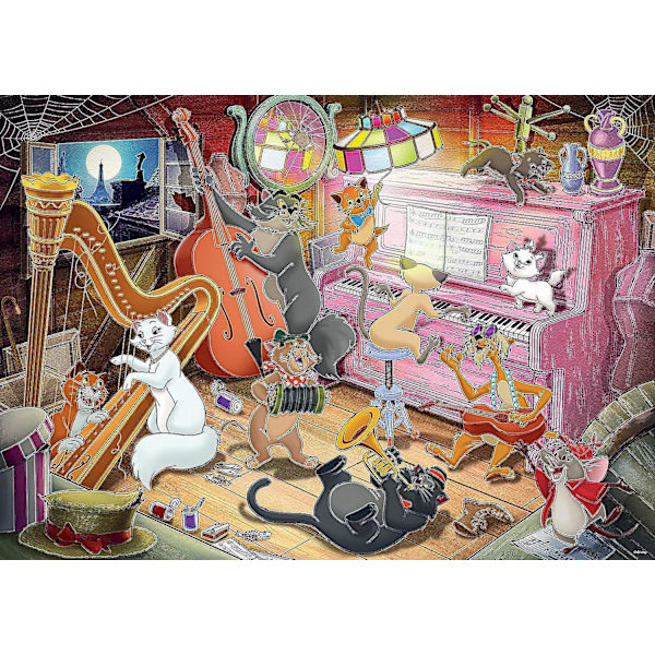 Ravensburger Disney Collector's Edition Aristocats Pussel (1000 bitar)
