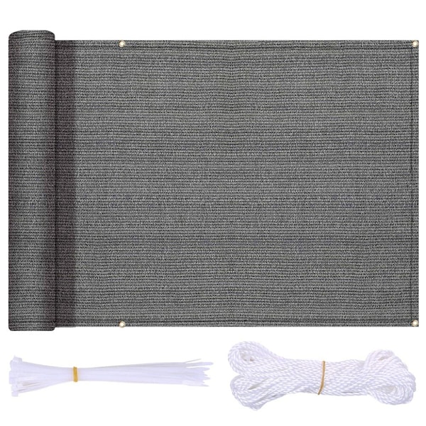 Parvekkeen suojaus Yksityisyyssuoja Tummanharmaa Dark grey Dark gray
