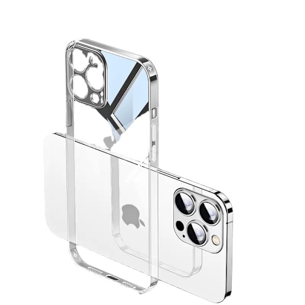 iPhone 15 transparent skyddsfodral som inte gulnar Transparent
