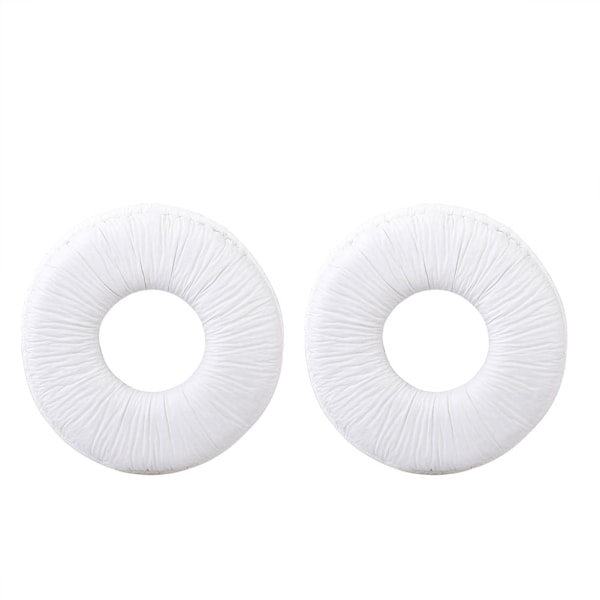 Ørepuder 70MM Hvide Høj Elasticitet Holdbare Bløde Komfortable Ørepuder til MDR ZX100 ZX300 Headset
