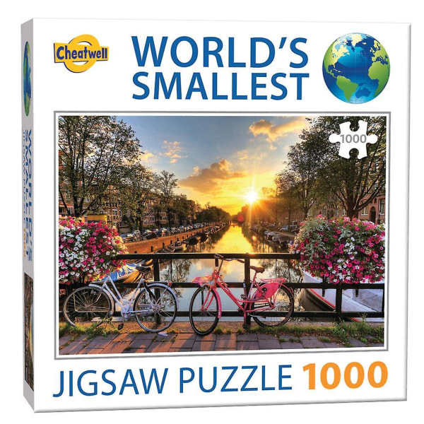 Världens minsta pussel - Amsterdam (1000 bitar)