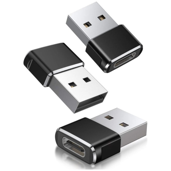 USB C Hun til USB Han Adapter 3 stk C Type til A Type