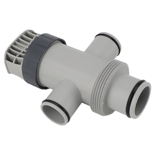 Intex 11872 Dobbelt Åbningsslange Stempelventil Pool Reservedele Justerbar Pool Stempelventil Samling