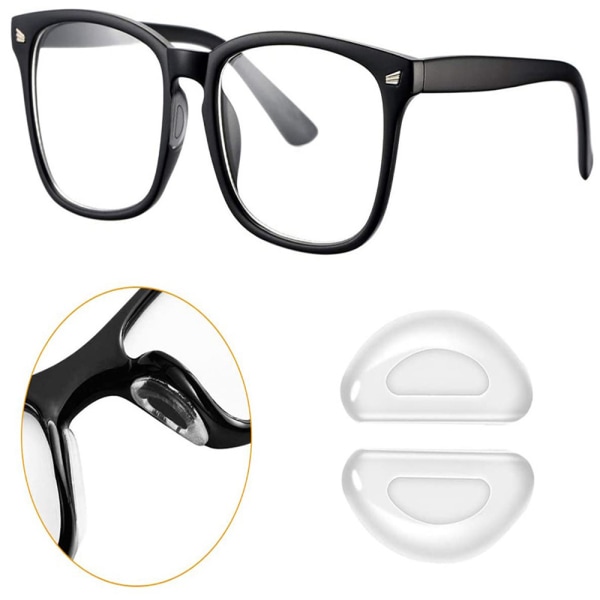 Anti-slip silicone soft nose pad for glasses sunglasses glasses