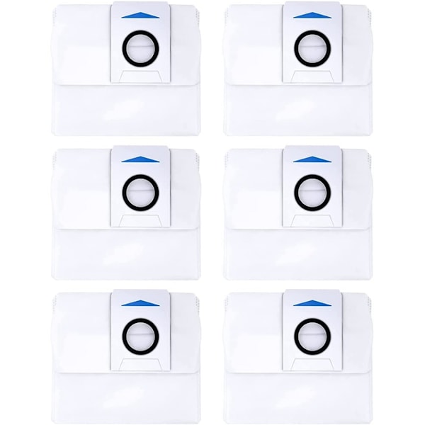 st Dammsugarpåsar för ECOVACS DEEBOT X1 Omni Auto-Empy Station, 3L Kapacitet Ersättningspåse för ECOVAS Omni X1/X1 Plus