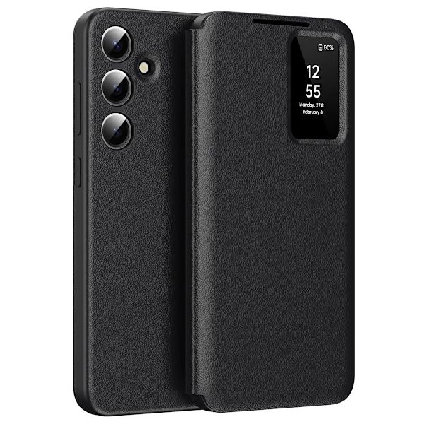 Samsung S25 Smart View cover Sort_xx Black Black