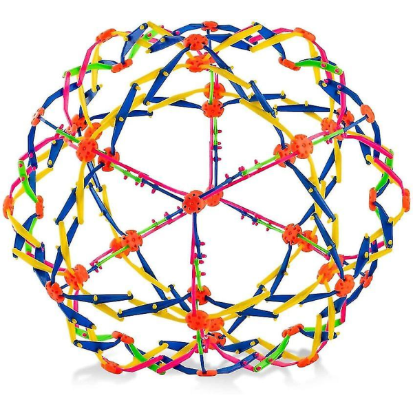 Pustende ball leketøy for barn, sphere-fidget-leker, utvides fra 5,6" til 12"-