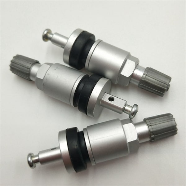8 stk TPMS Dekkventiler Aluminiumslegering Slangefri Ventiler Dekktrykkovervåkingssystem Sensor Ventilstamme Reparasjonssett - Perfekt