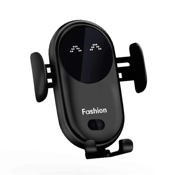 Smart Bil Trådløs Oplader Mobiltelefon Holder Automatisk Sensor Bilholder